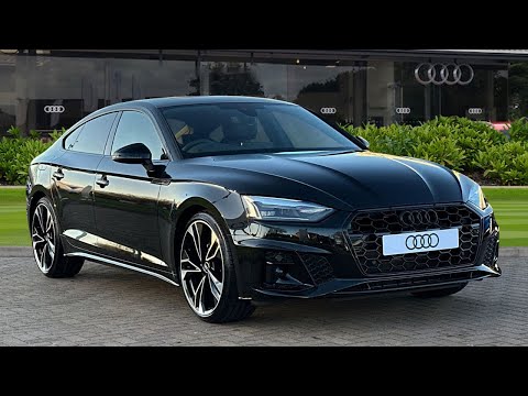 Brand New - Audi A5 2.0 TDI 35 Black Edition Sportback S Tronic | Stafford Audi