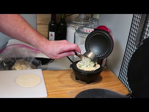 Perfect Turkey Pot Pie in the Dash Mini Pie Maker