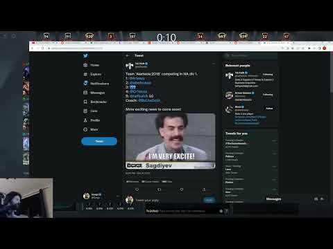 Gorgc Revealed Team Alameda 2018 with Arteezy and Cr1t being in the same Team (BulBa Coach)