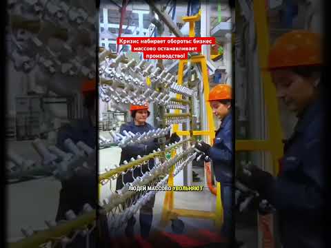 Кризис набирает обороты: бизнес массово останавливает производство! #россия #деньги #путин