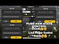 PUBG NEW STATE  CONTROL CODES 😃🤗 || 5 FINGER CLAW || 4 FINGER CLAW || 3 FINGER CLAW ||