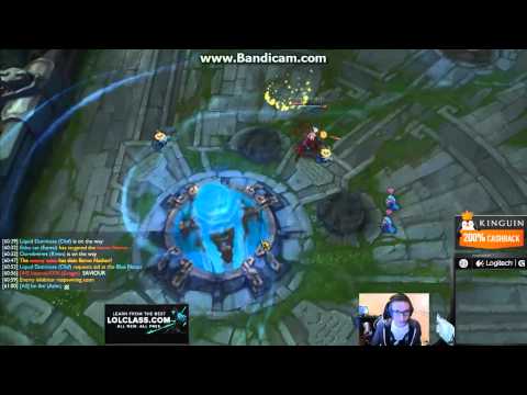 Epic ending to 1 hour game ft. Bjergsen, Dominate, Keith