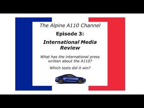 International Media Review Alpine A110
