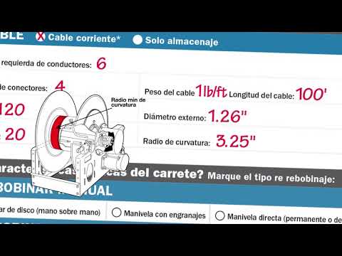 Hannay Reels | Especifique su carrete de cable de encargo