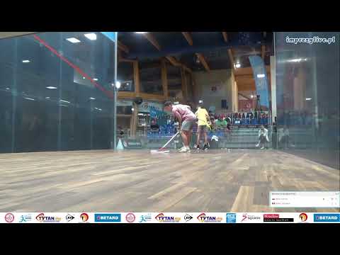 Nicoleta Stefan - Karina Tyma -  ESF European Individual Closed Squash Championship 2023