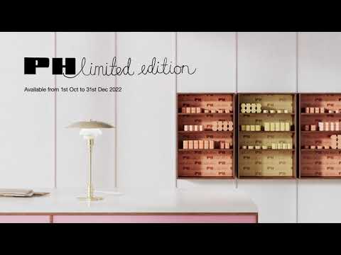 LOUIS POULSEN PH 2/1 Limited Edition 2020 Amber Table lamp by Poul  Henningsen