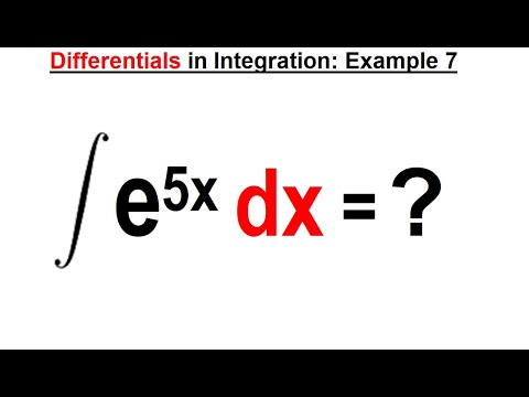 Calculus 2 Ch 1 5 Differentials in Integration 1 of 10 Why Do We Need Differentials in Integrals