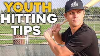 5 IMPORTANT Hitting Tips For YOUTH Baseball Players