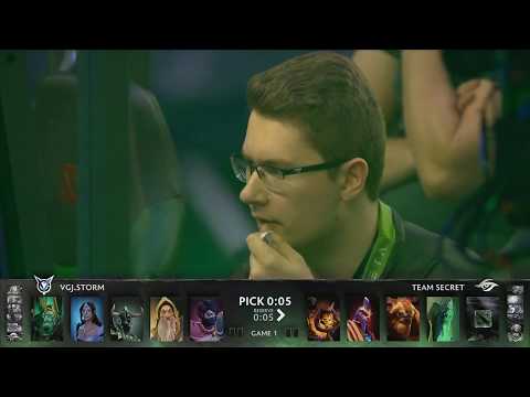 国际邀请赛 (DOTA 2 #TI8) -  【SECRET vs VG.J】 - Match 1