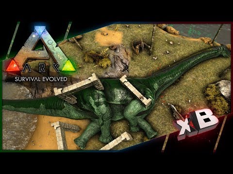 Portable Bronto Taming Pen! :: Let's Play ARK: Survival Evolved :: E04