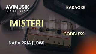 Download lagu MISTERI - Godbless | Karaoke Nada PRIA | Avimusik mp3