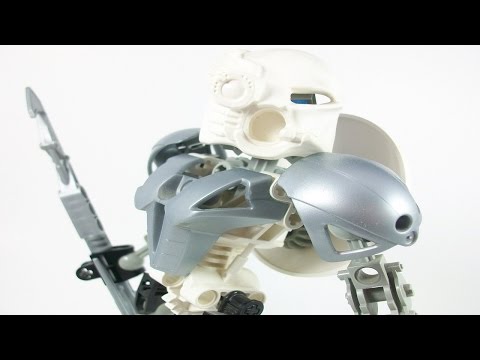 YouTube thumbnail: BIONICLE Review - 8571: Kopaka Nuva (2002)