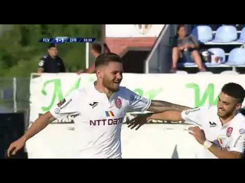 Telekom Sport: FC Voluntari - CFR 1-2 ( Laidouni ’12 / Ioniţă ’34 şi Ţucudean ’84)