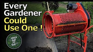 Soil Screener: Using A Rotating Compost Sifter In 
