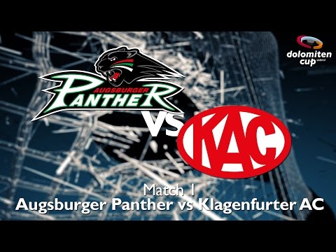 Dolomitencup: Match 1 - Augsburger Panther vs Klagenfurter AC [Highlights]