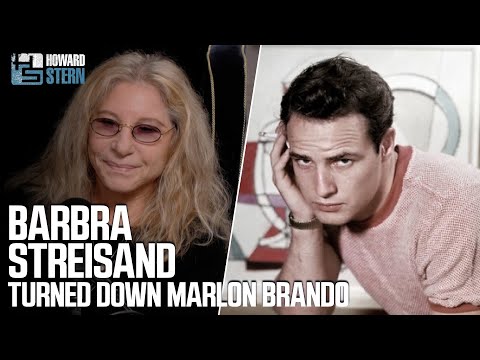 Barbra Streisand Turned Down Marlon Brando