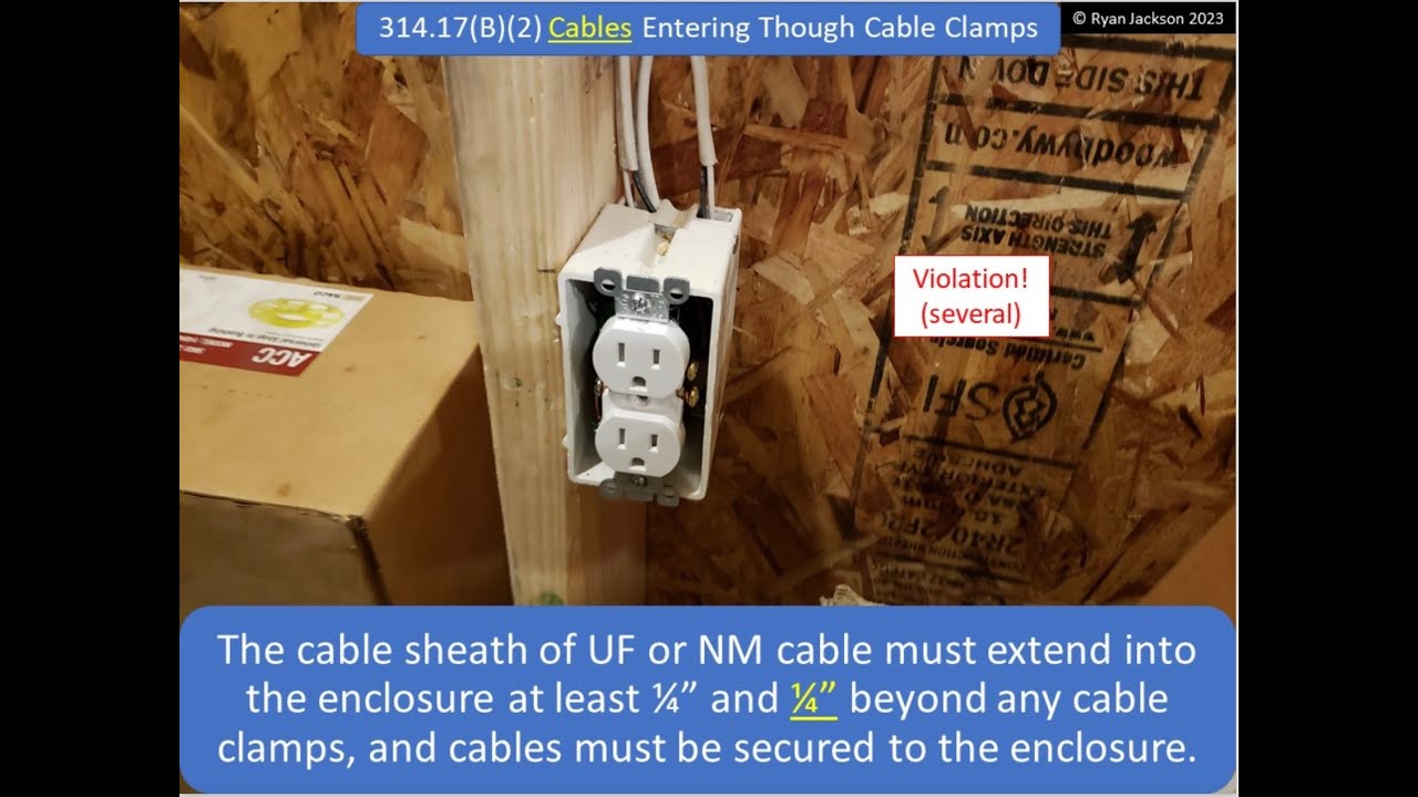 THE 2023 NEC CODE CHANGE TO 314.17(B)(2) #testpreparation #journeymanelectrician