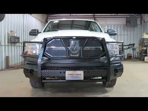 Frontier Front Bumper Installation on 2013-2015 Dodge Ram 1500