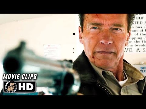 THE LAST STAND Action Clips (2013) Arnold Schwarzenegger