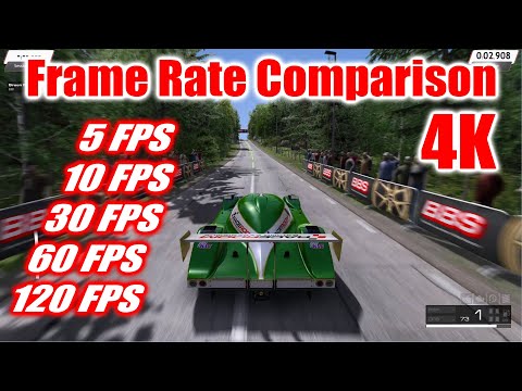 5 FPS vs 10 FPS vs 30 FPS vs 60 FPS vs 120 FPS – Frame Rate Comparison