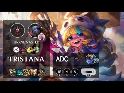 Tristana ADC vs Ezreal - KR Grandmaster Patch 11.5