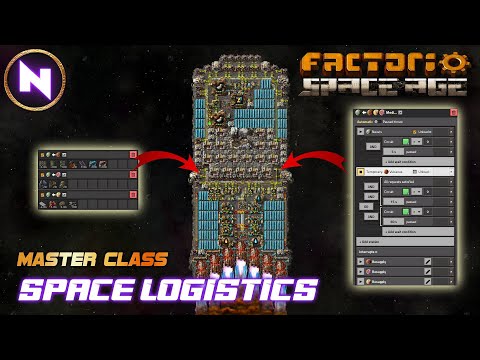 Simple Spaceship For INNER PLANET LOGISTICS | Factorio Space Age MASTER CLASS