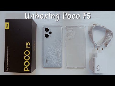 Unboxing Poco F5 (ASMR • Aesthetic)
