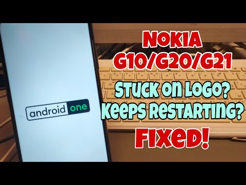 FIXED! Nokia G10/G20/G21 Stuck on Android One Screen. Restart Over and Over.