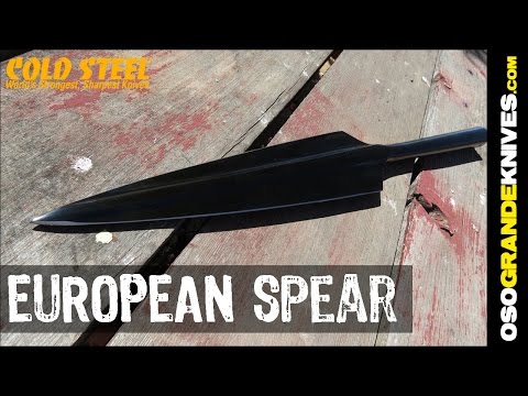Cold Steel MAA European Spear Review | OsoGrandeKnives