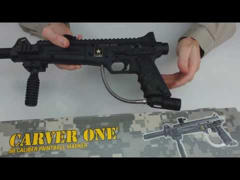 US Army Carver One Paintball Gun Unboxing