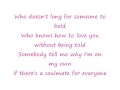 Natasha Bedingfield - Soulmate - With Lyrics