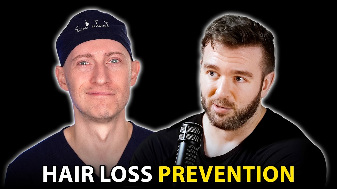 Going Deep On Hair Loss Prevention Drugs With Peter Attia | Hair Surgeon Reacts
