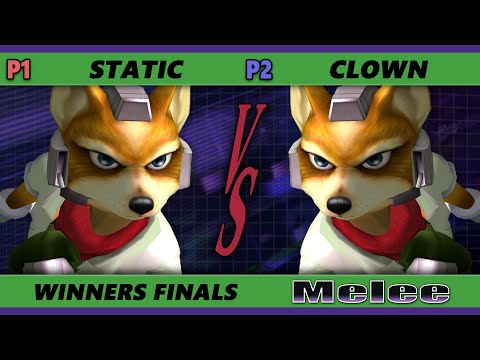 S@X 447 Winners Finals - Static (Fox) Vs. Clown (Fox) Smash Melee - SSBM
