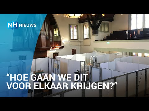 Kerk omgebouwd tot coronahospitaal