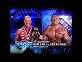 Kurt Angle Vs Brock Lesnar Wrestlemania XIX