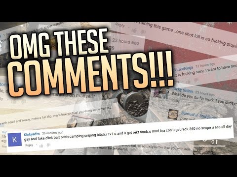 360 NO SCOPE NOOB - Replying to Comments! BATTLEFIELD 1