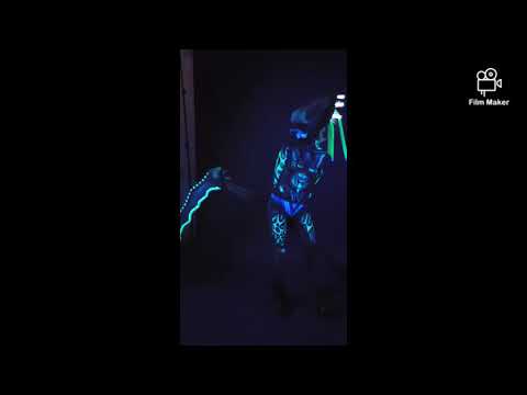 Cheeky behind the scenes clip of my Giger inspired bodypaint! #shorts