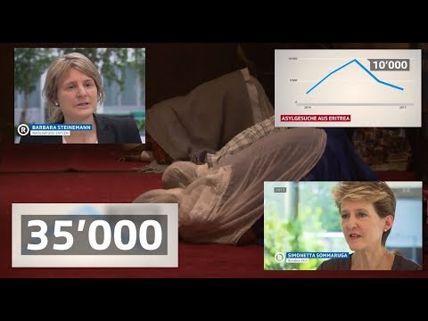 Flüchtlinge Asyl Eritrea SRF Rundschau 04.04.2018 35000 Eritreer in Schweiz