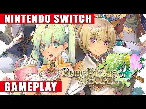 Rune Factory 4 Special Nintendo Switch Gameplay