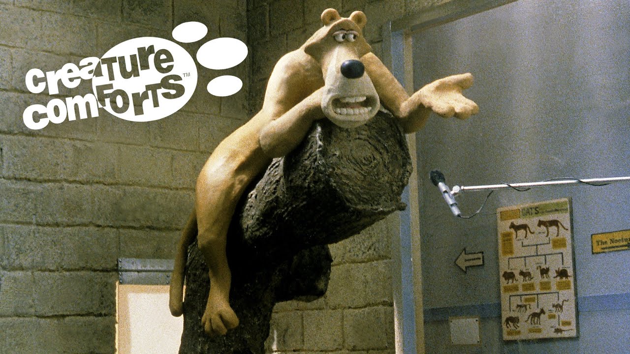 Creature comforts Séries TV stop motion Image par Image