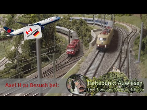 Axel H zu Besuch bei Haltepunkt Auwiesen