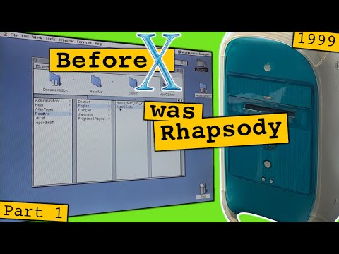 Apple’s Rhapsody Era — Mac OS X Server 1.0 on PowerMac G3 (Part 1)