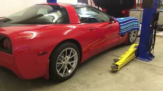 Corvette c5 oil pressure sensor,knock sensor ,cam position sensor,intake manifold removal .