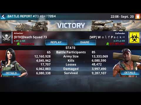 War planet online | Seize world HQ | World 73 | WP VS DTH family [DTH,ROI,TMS] | We are unstoppable