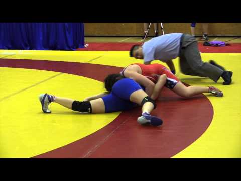 2015 Junior Nordhagen Classic: 67 kg Katerina Lobsinger vs. Iselin Solheim
