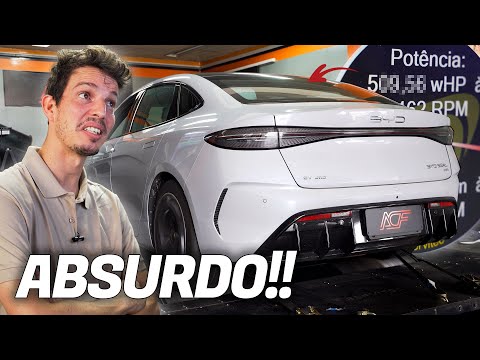 QUANTOS CAVALOS TEM UM CARRO ELÉTRICO? NÓS MEDIMOS O BYD SEAL DO @eusouodouglas
