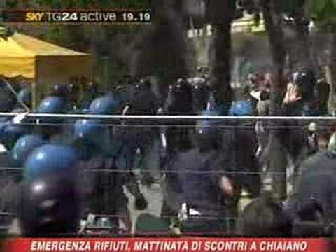 Rivolta a Napoli, Chiaiano, 24-05-2008