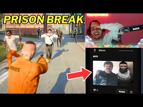 Ramee Attempts the FUNNIEST Prison Break Ever 😂 | Prodigy 2.6 | GTA | CG