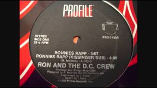 Ron And The D.C. Crew - Ronnie's Rap