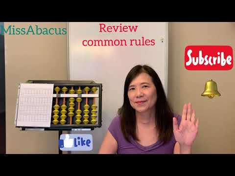 Abacus Mental Arithmetic Ep.13 - Review Common Rules